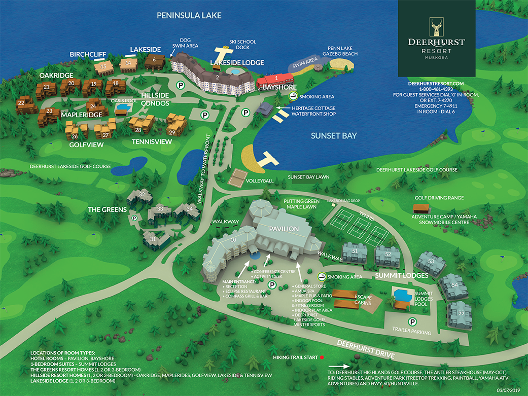 Resorts Of Distinction Map Resort Map